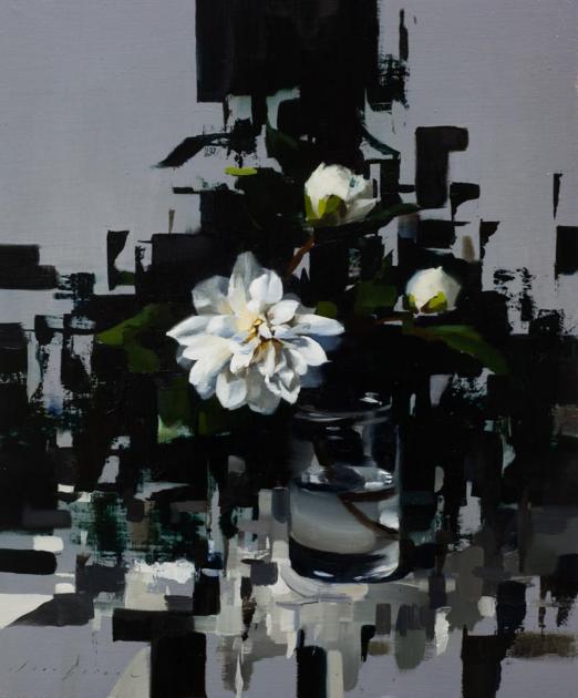 Hybrid Gallery Jon Doran Fragmented Camellia and Grey