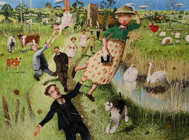 Hybrid Gallery Richard Adams The Windy Day