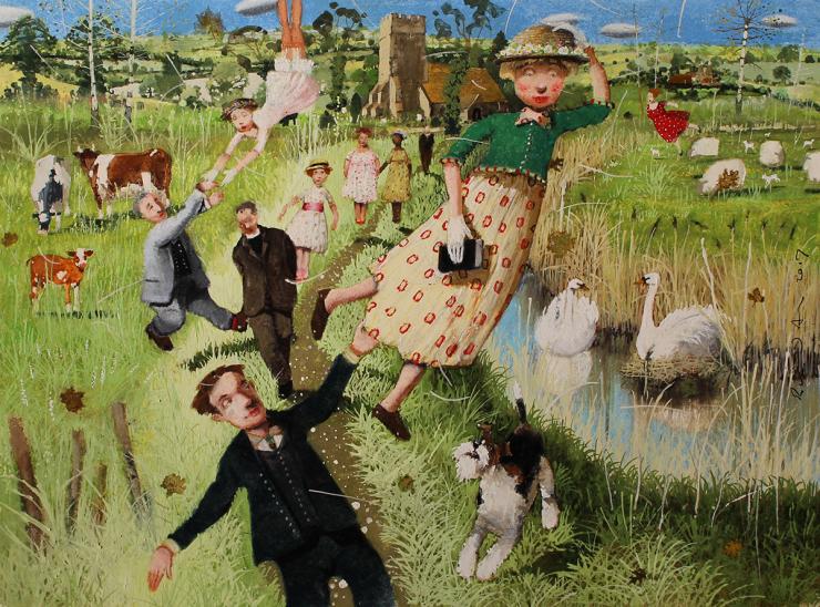 Hybrid Gallery Richard Adams The Windy Day