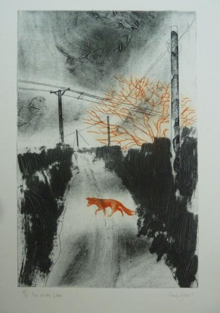 Hybrid Gallery Paula Youens Fox in the Lane