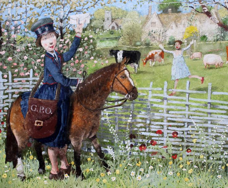 Hybrid Gallery Richard Adams The Post Woman