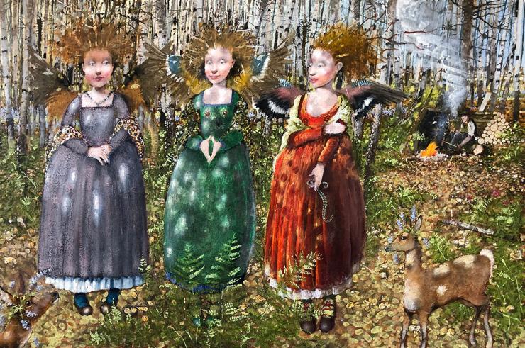 Hybrid Gallery Richard Adams The Woodman's Vision