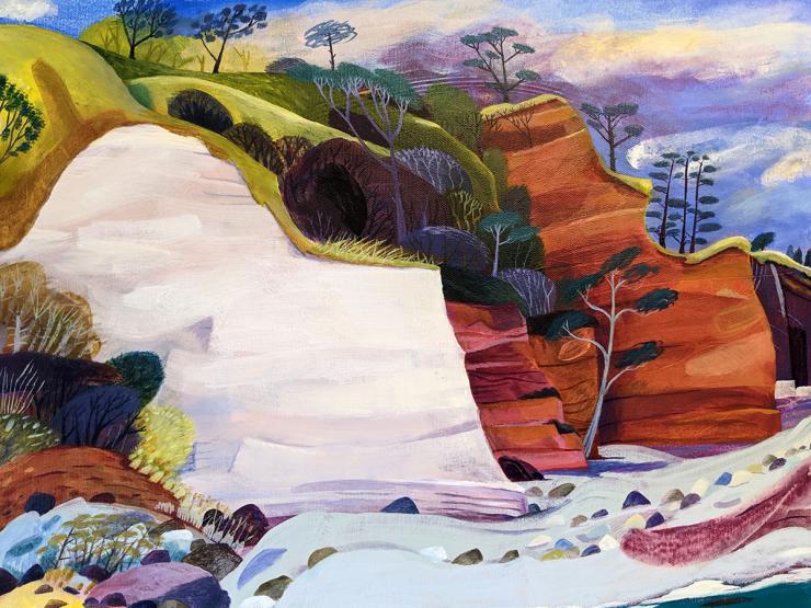 Hybrid Gallery Debbie Lush Pine Trees on the Cliffs