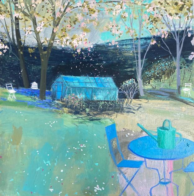 Hybrid Gallery Jane Askey Spring Blossom and Bluebells