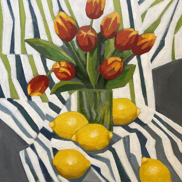 Hybrid Gallery Gill Hamilton Lemons and Tulips