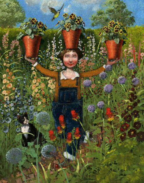 Hybrid Gallery Richard Adams The Flower Girl