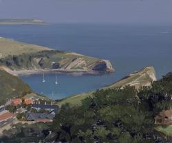 Lulworth Cove from Dungy Head, September