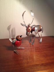 Robin and Reindeer