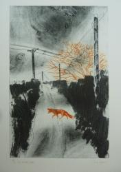 Hybrid Gallery Paula Youens Fox in the Lane