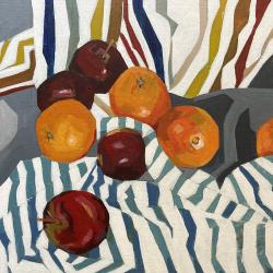 Hybrid Gallery Gill Hamilton Fruit on Stripes