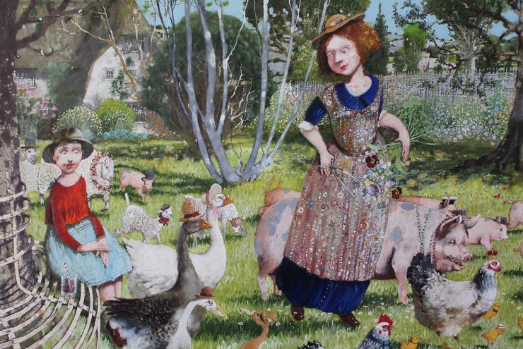 Hybrid Gallery Richard Adams Sunday in the Garden